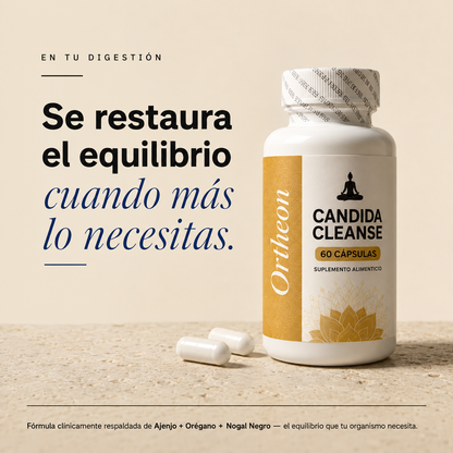 Ortheon™ Candida Cleanse | Pureza y Balance Natural 🌿