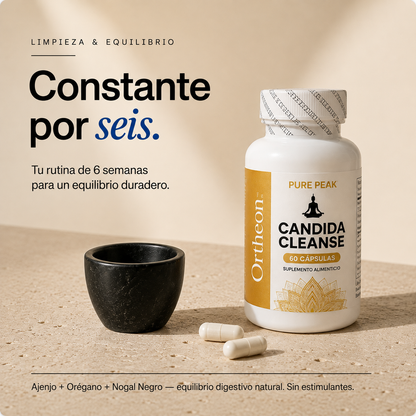 Ortheon™ Candida Cleanse | Pureza y Balance Natural 🌿